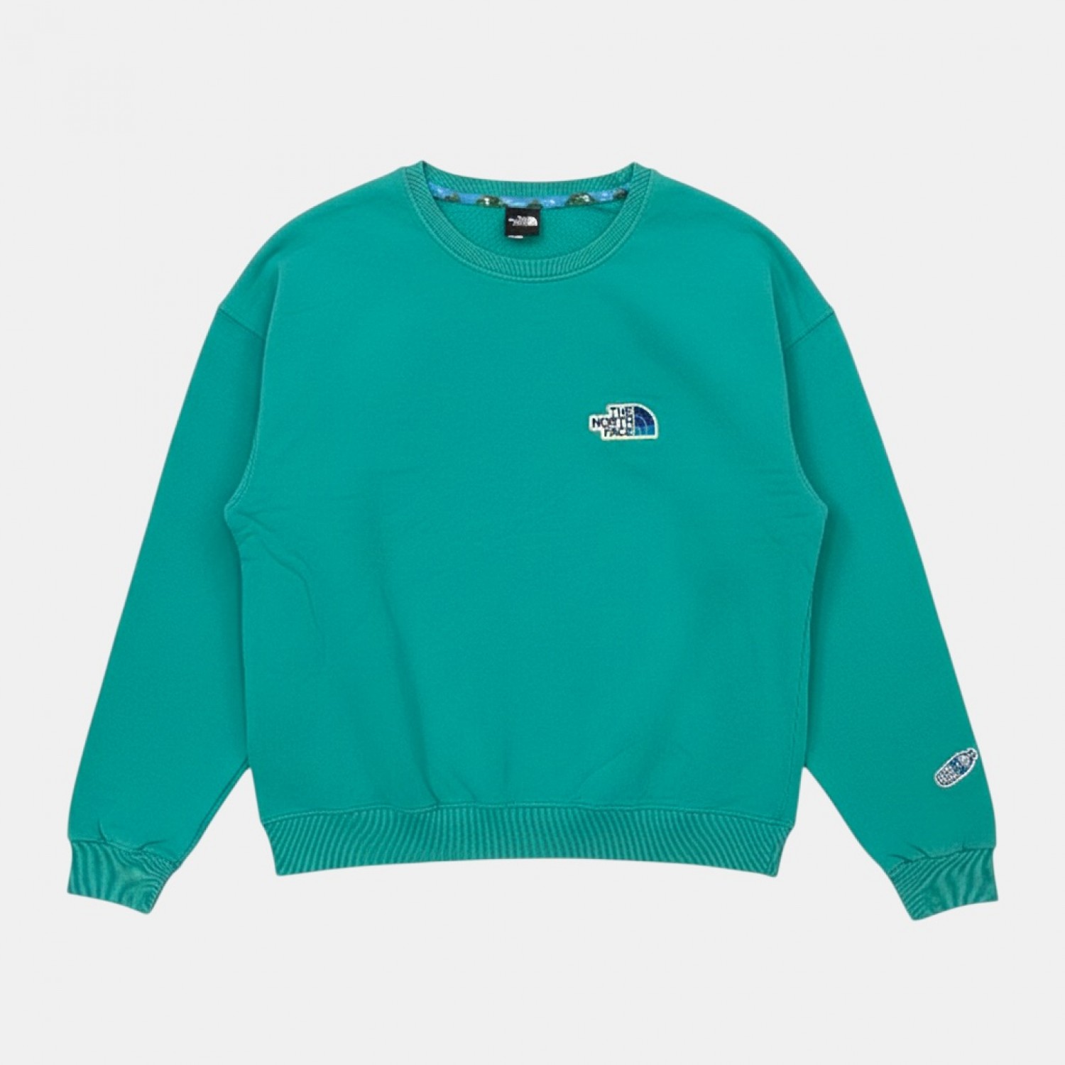 The North Face Ανδρικό Φούτερ Crewneck Πράσινο / Pre Owned